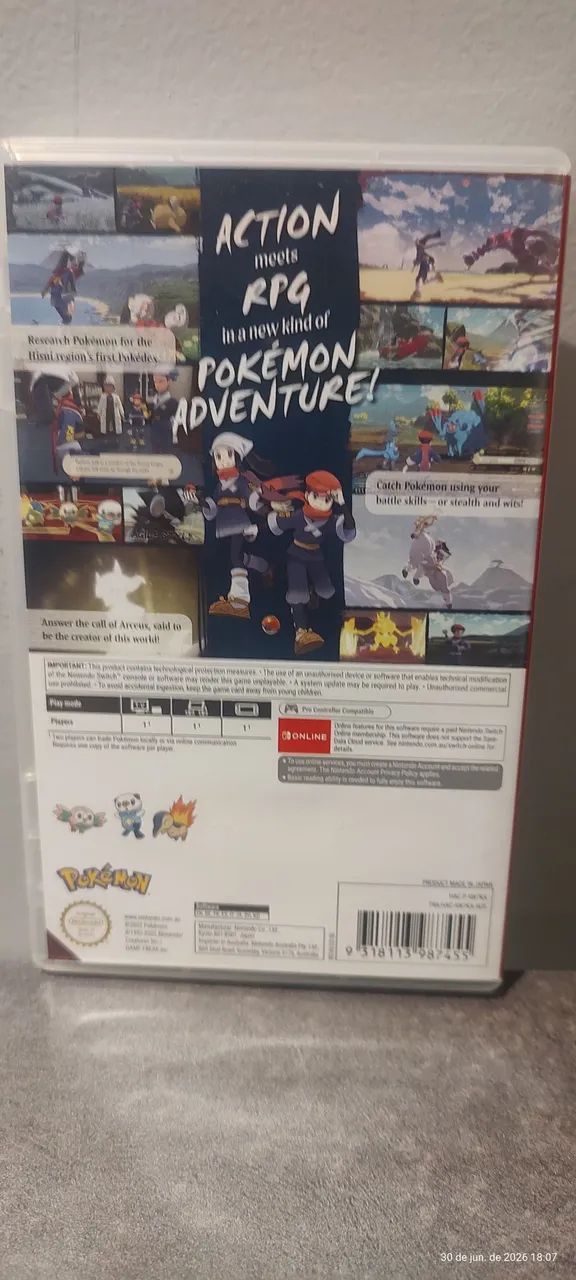 Pokémon Legends Arceus - Nintendo Switch  - Foto 2
