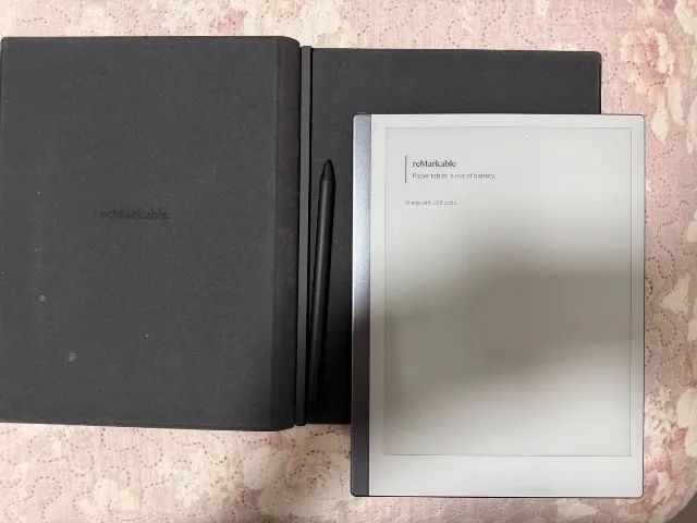 reMarkable 2 + Capa de Couro Magnética (Book Folio) + Caneta Marker Plus - Foto 3