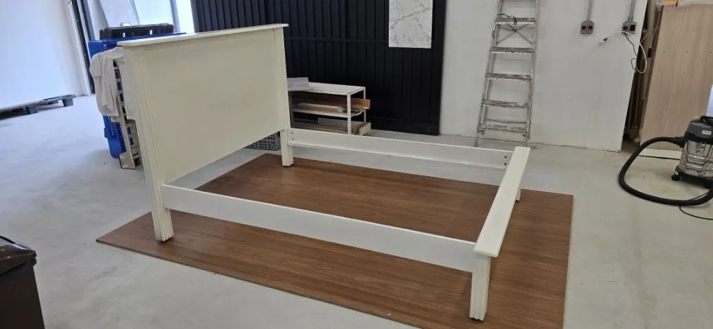 Cama casal laqueada sem estrado - Foto 2