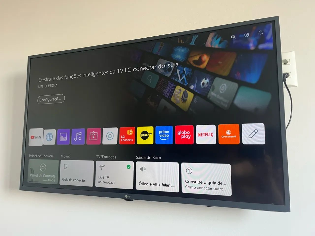 Tv led 43 polegadas LG Smartv 
