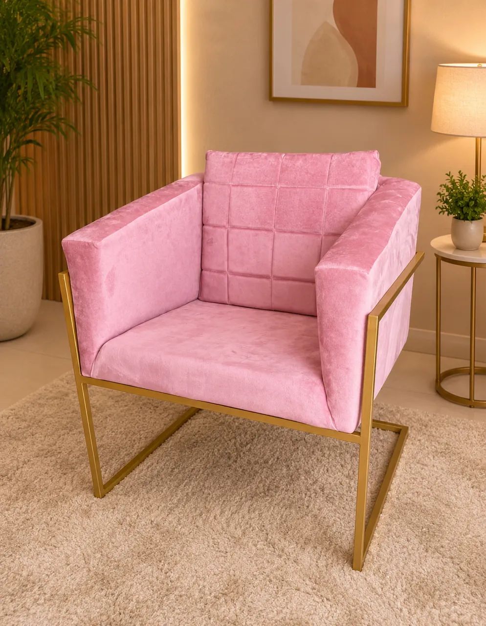 POLTRONA RAVENA BASE METALON