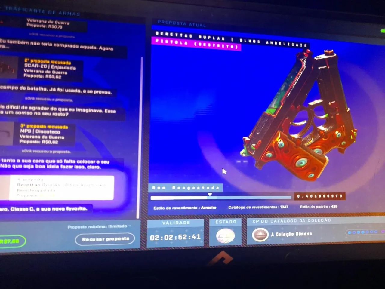Vendo monitor 75hz, 23.8 polegadas full hd  - Foto 4