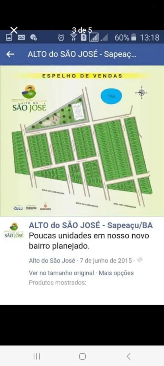 Vendo Lote Sapeacu /ba  - Foto 2