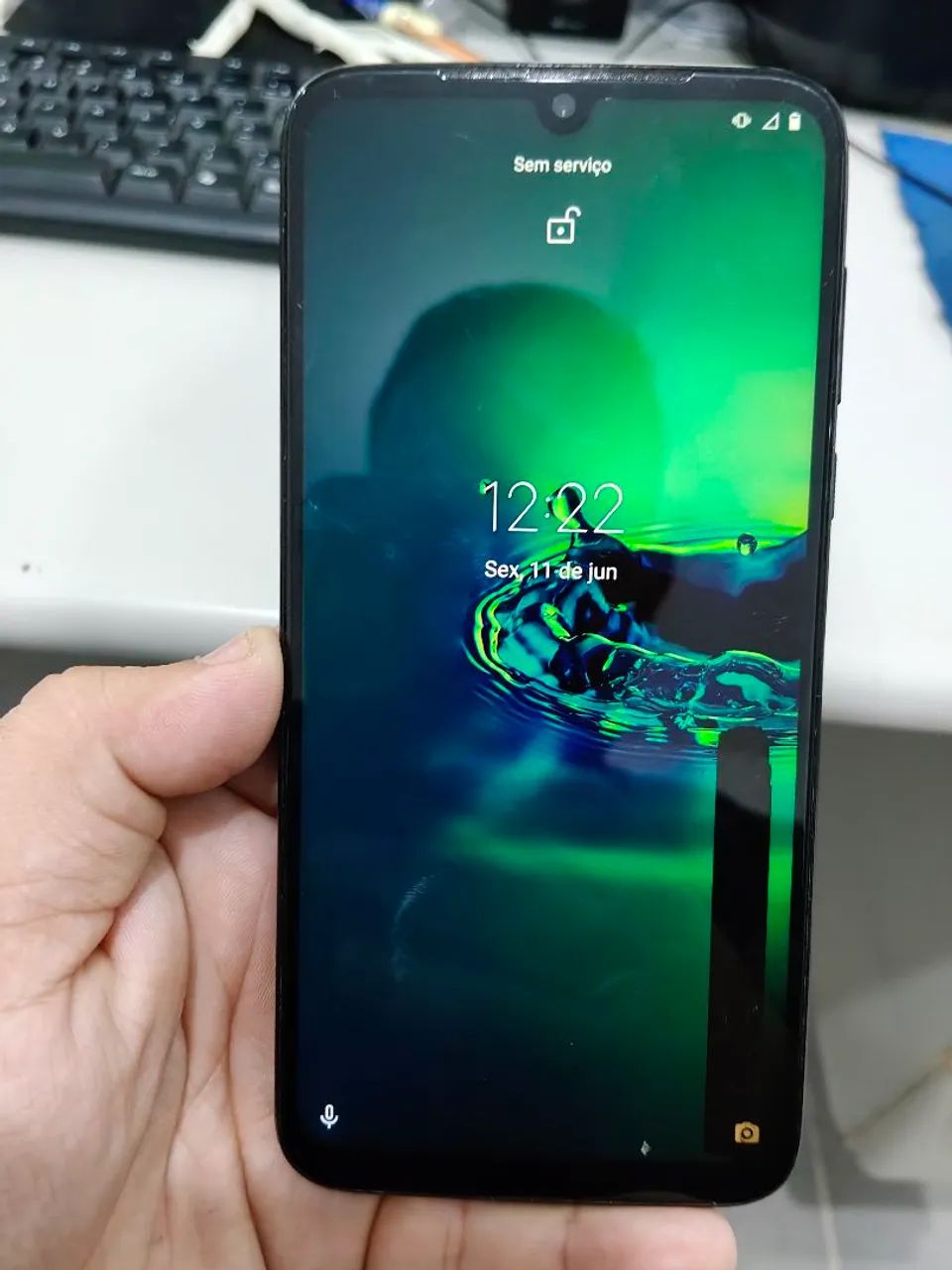Celular moto g8plus 
