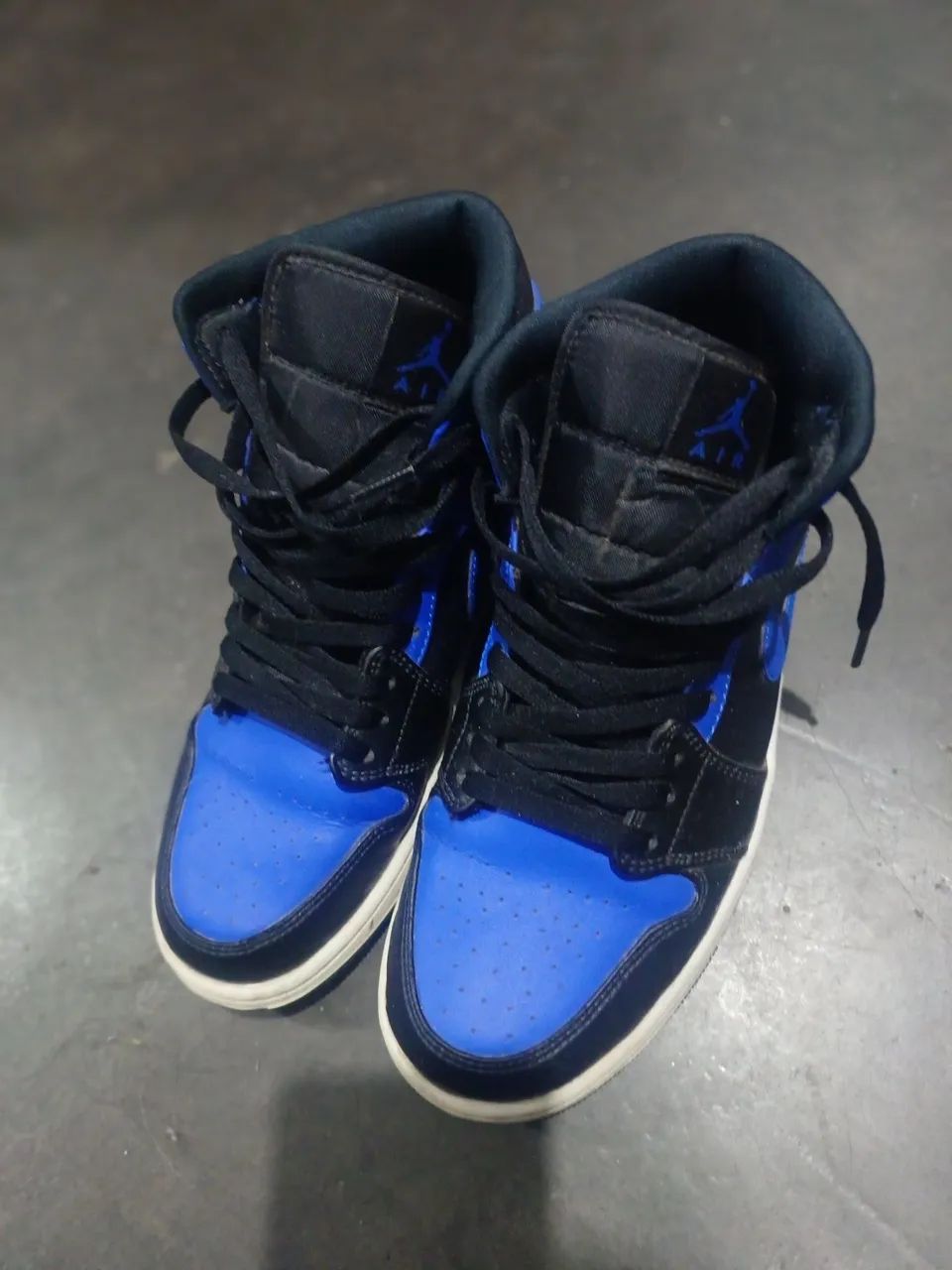  Air Jordan 1 Mid Hyper Royal - Foto 2