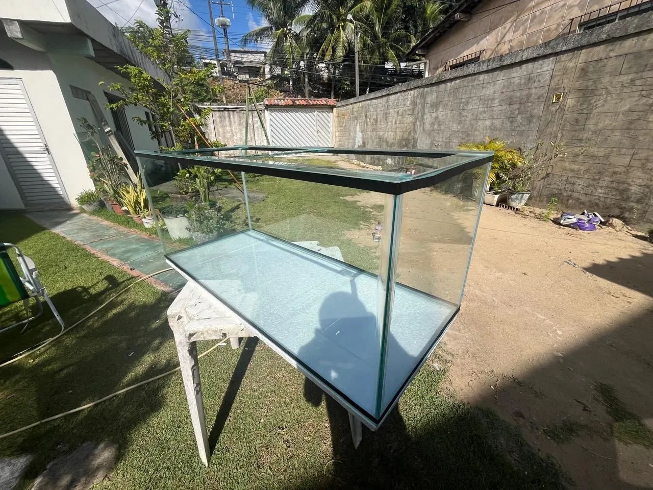 Aquário 200L NOVO DE FÁBRICA 1M x 40 x 50alt - Foto 5