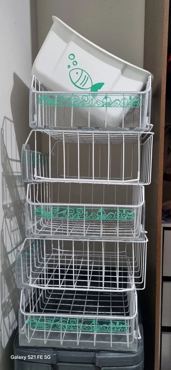 Gavetas para freezer vertical Consul 142L