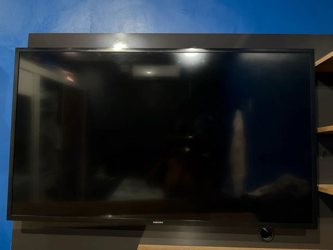 TV SMART SAMSUNG 43 polegadas + PAINEL  - Foto 5