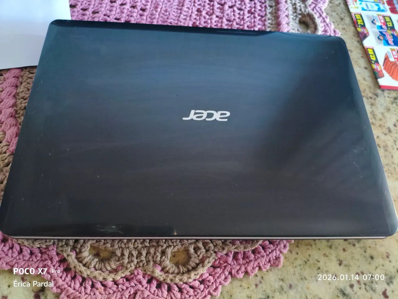 Notebook Acer usado, em bom estado!  - Foto 2