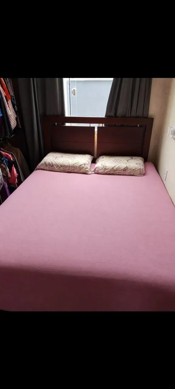 Cama box Queen + colchão  - Foto 2