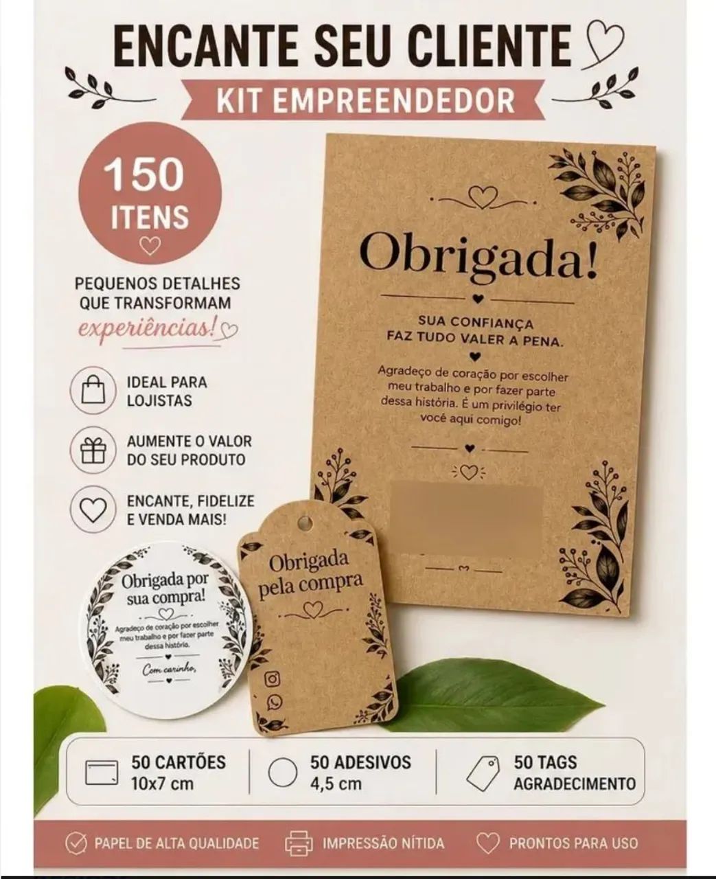 Kit Agradecimento  - Foto 2