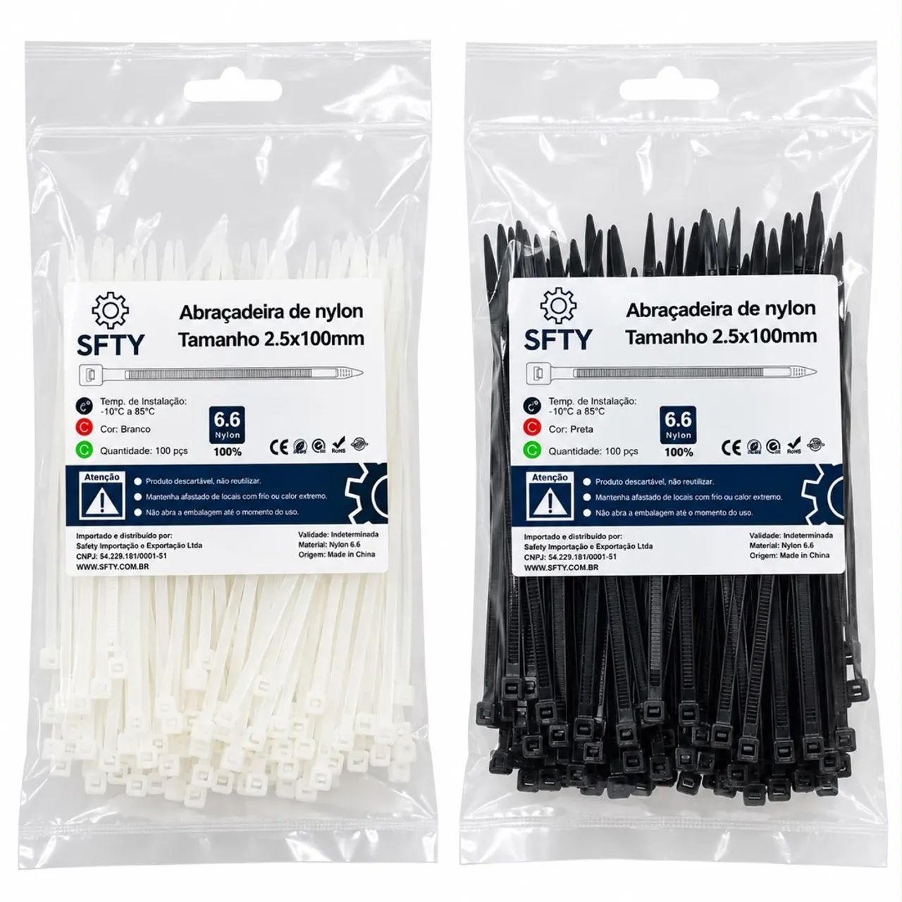 Abraçadeira Nylon vários tamanhos  - Foto 2