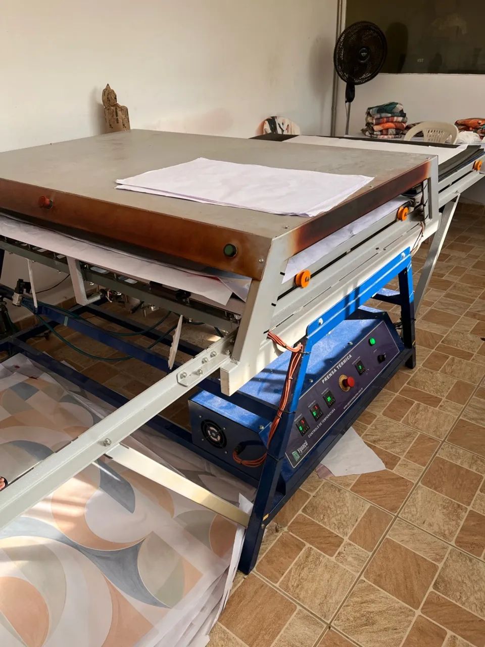 Prensa Pneumática Compacta PPC-140: com 100x140cm de Área Útil - Foto 2