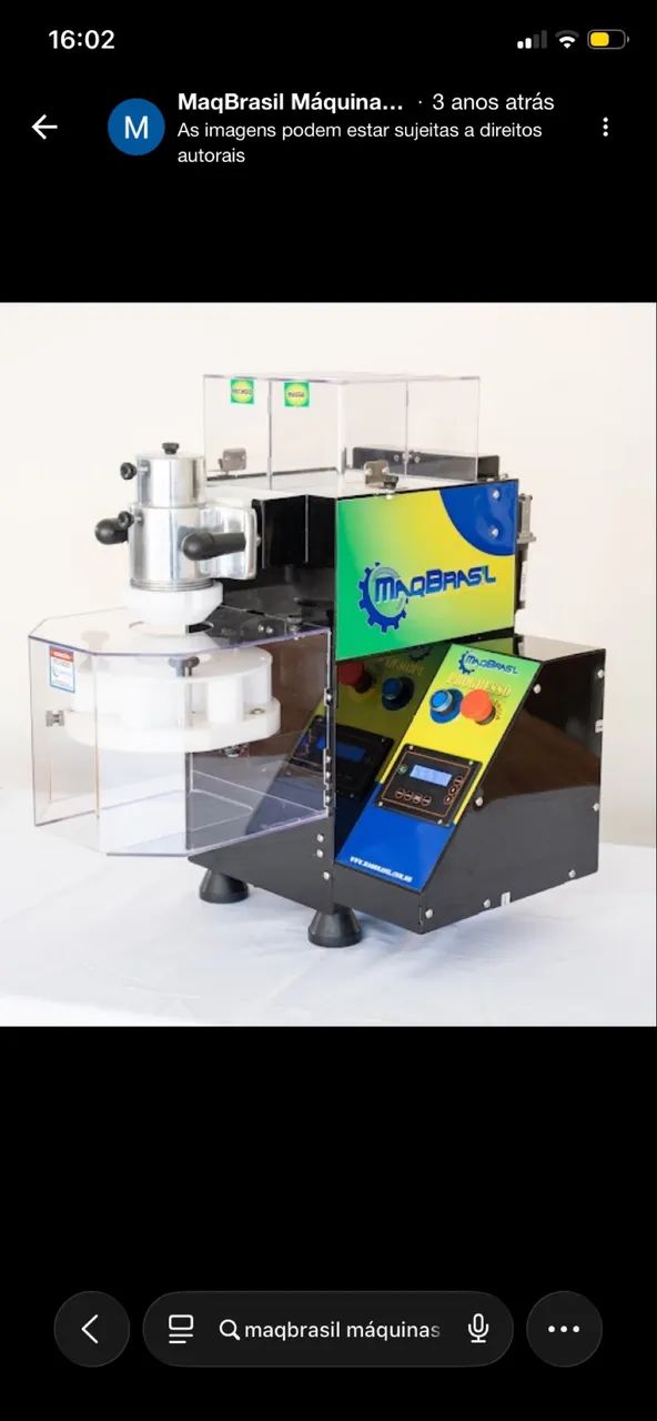 Vendo máquina de fazer salgados da maqbrasil 
