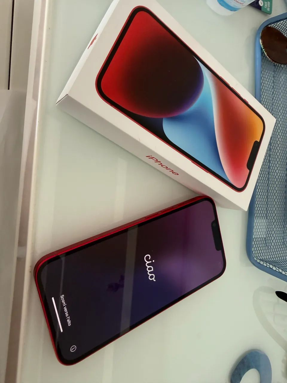 iPhone 14 RED 128G - Foto 3