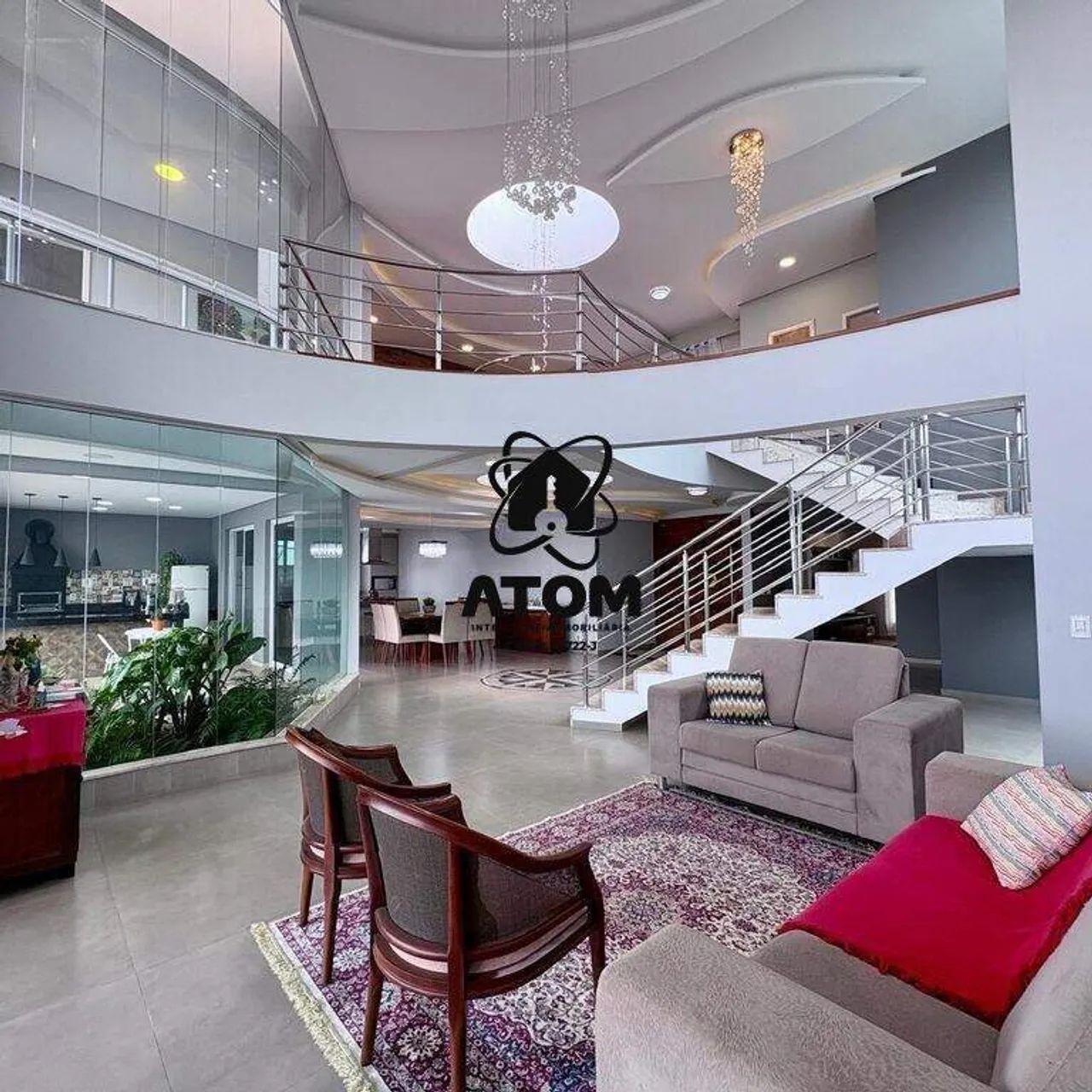 Casa mobiliada e com varanda Gourmet à venda em condominio.