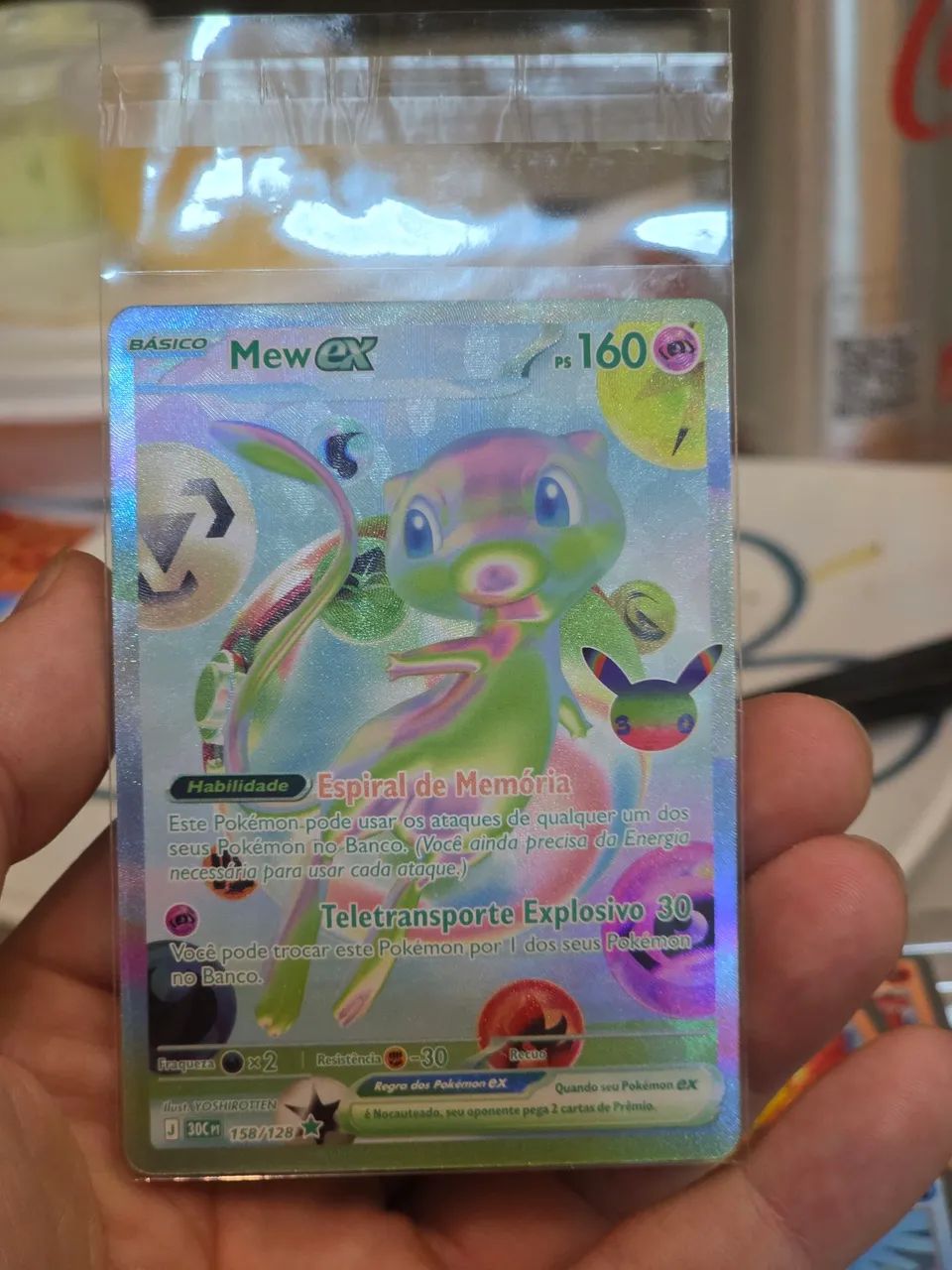 3 cartas Pikachu Ex + Gengar + Mew Ex - Foto 3