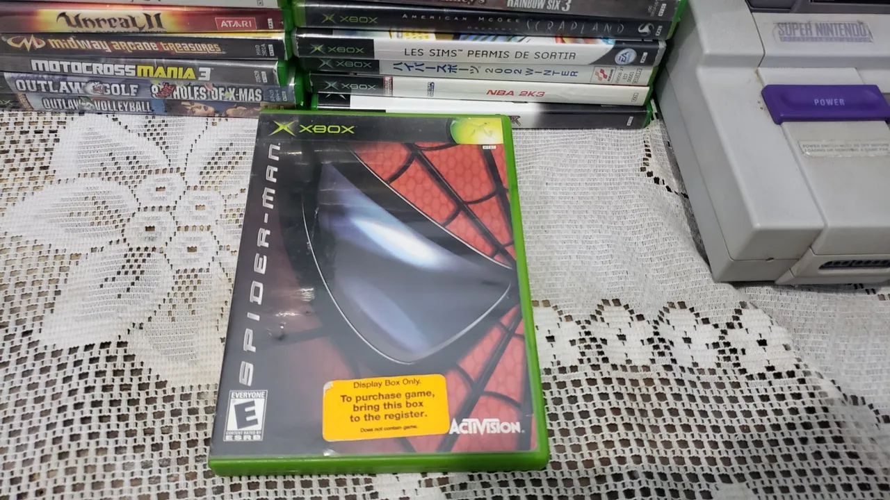 Spider Man Xbox Clássico 