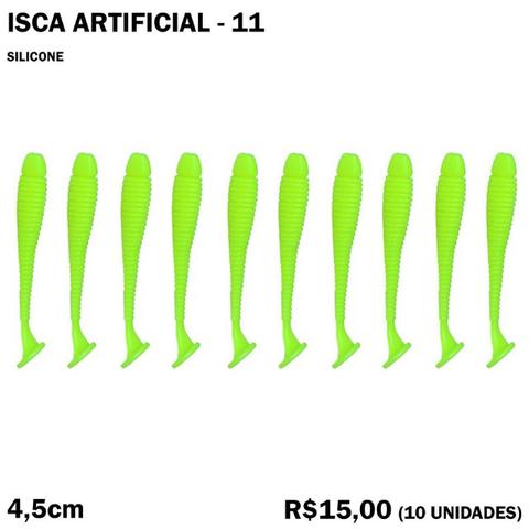 Isca Artificial de Silicone (10 Unidades)