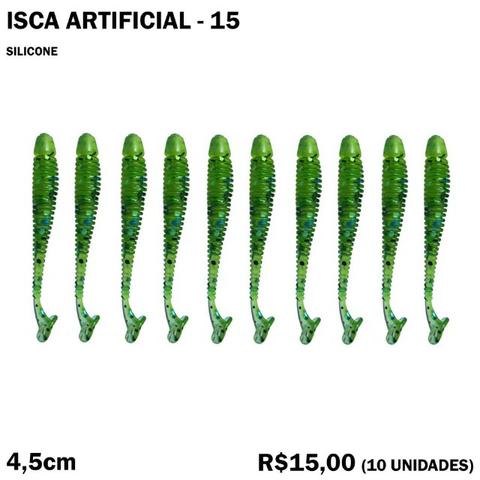 Isca Artificial de Silicone (10 Unidades) - Foto 5