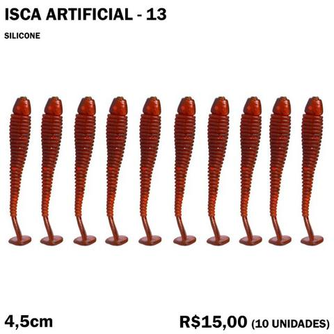 Isca Artificial de Silicone (10 Unidades) - Foto 4