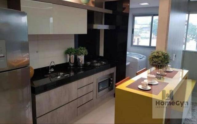 Apartamento 2 quartos no porcelanato parque amazônia/vila rosa goiânia - go