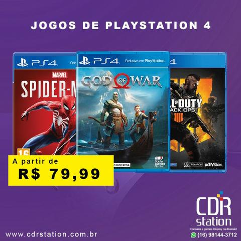 Jogos de PS4 Novos e Lacrados