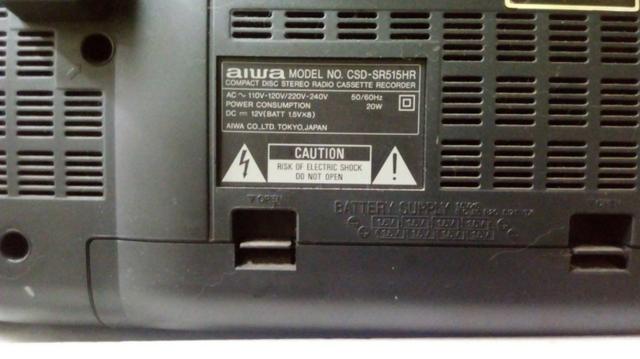 Som Aiwa modelo csd-sr515hr - Foto 5