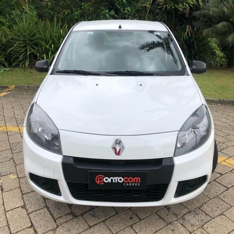 Lindo Sandero 1.0 Completo 2 Dona - Pneus Novos