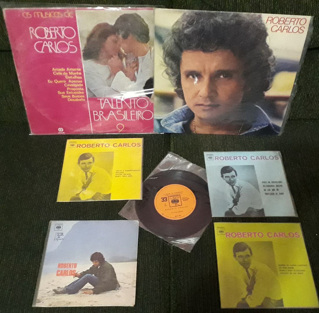 LPS MEGA LOTE ROBERTO CARLOS - 46 DISCOS DE VINIL - Foto 2