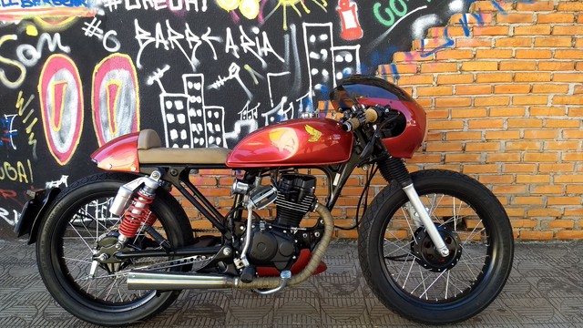 CG 125 CAFÉ RACER LEGALIZADA!