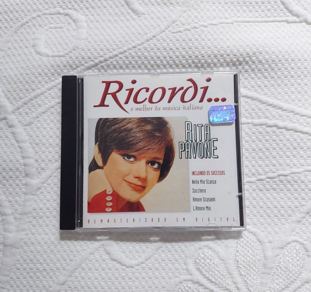 CD Original Rita Pavone Ricord - para colecionadores 
