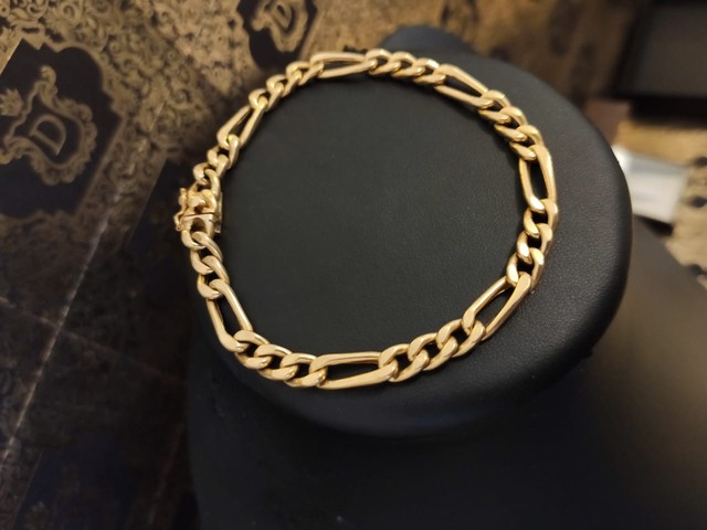 Pulseira em ouro 18 k 10 gramas - Foto 2