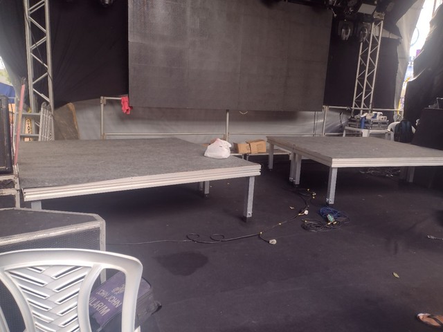 Tablados palco para locação 