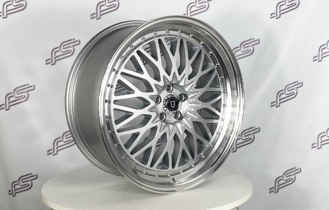 Rodas Gisa Flow Forming Cevi Prata 5x100 - 20x8,5 - Foto 3