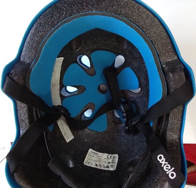 capacete  oxelo tamanho 55-58 - Foto 2