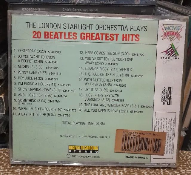 The London Starlight Orchestra - 20 Beatles Greatest Hits - Foto 2