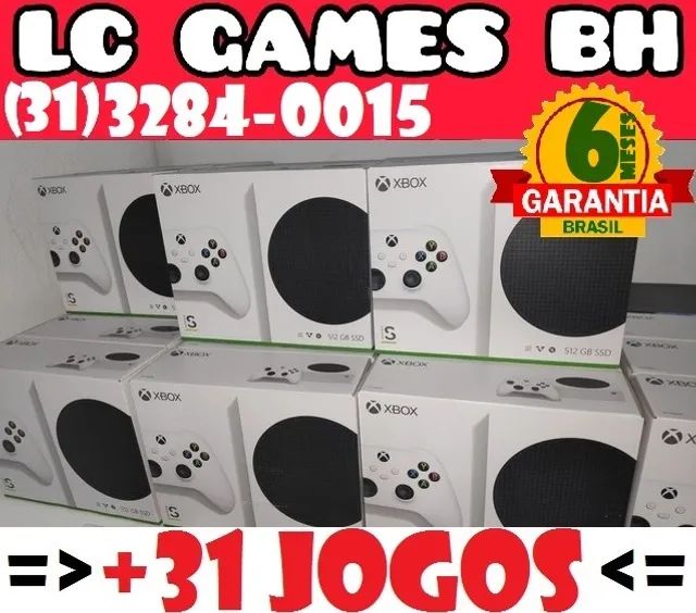 XBOX .ONE S 1TB/500GB vai 31 JOGOs e 06 MESEs GAR4NTIA e BRÍNDES