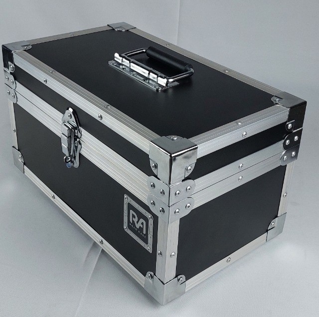 Hard Case Baú para Microfone e acessórios