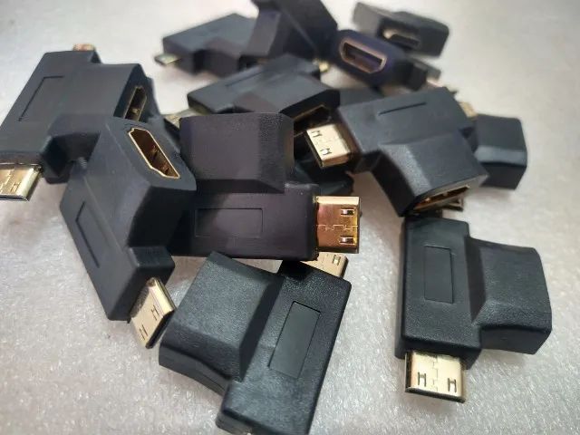 adaptador Hdmi para mini hdmi e micro hdmi 3 em 1 - Foto 2