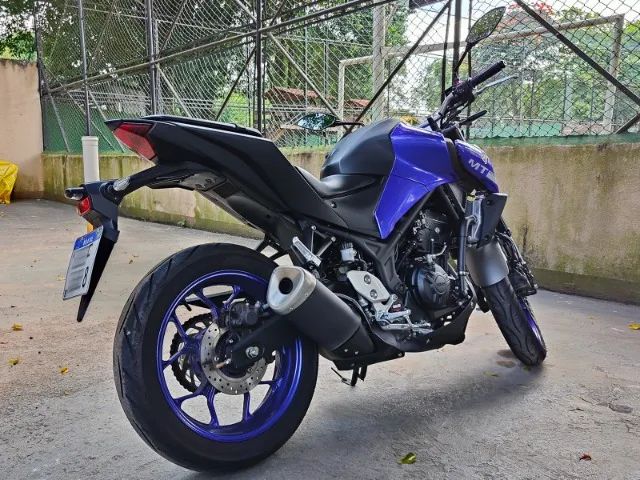 Yamaha MT03 mod. novo - licenciada 2023 - 2.500km - garantia de fabrica ainda