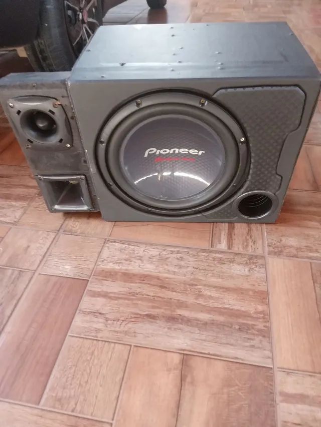 Vendo caixa trio de 12 pioneer  - Foto 2