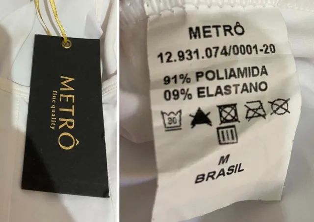 Vestido longo com recortes - Branco - Tamanho M - NOVO - Foto 3