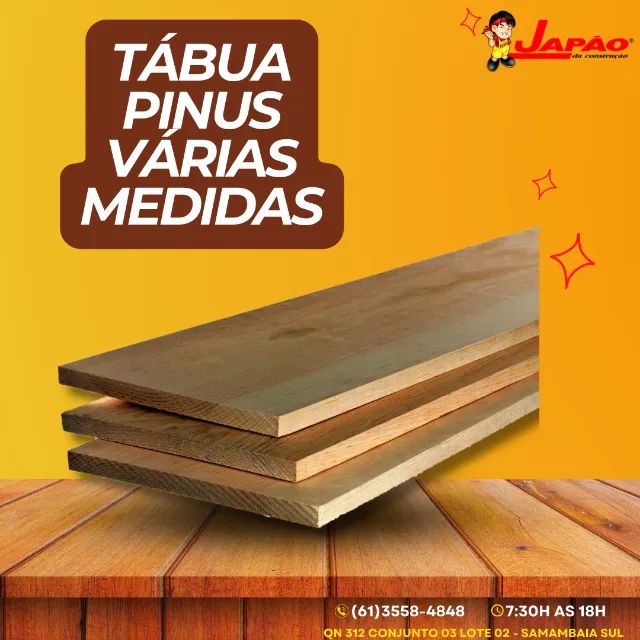 Tábua Pinus Várias Medidas Preços Impredíveis Faça Seu Orçamento Pelo Whatsapp