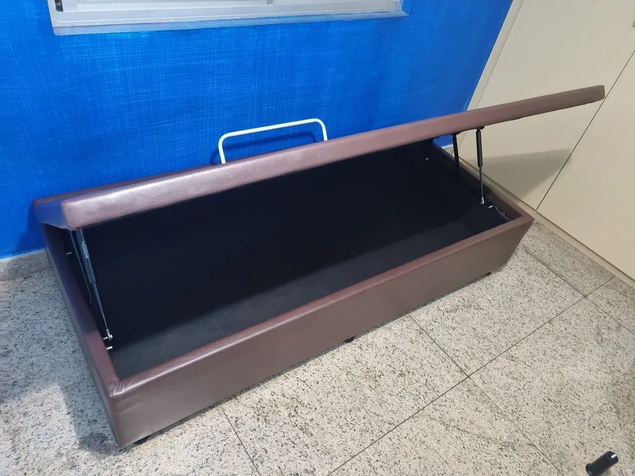 Base box baú SOLTEIRO, BLINDADO 100% direto da fábrica. À partir de: