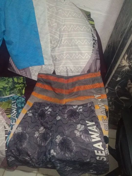 Shorts seaway e rota do mar - Foto 2