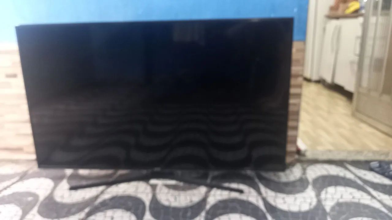 TV 55 polegadas com tela trincada - Foto 3