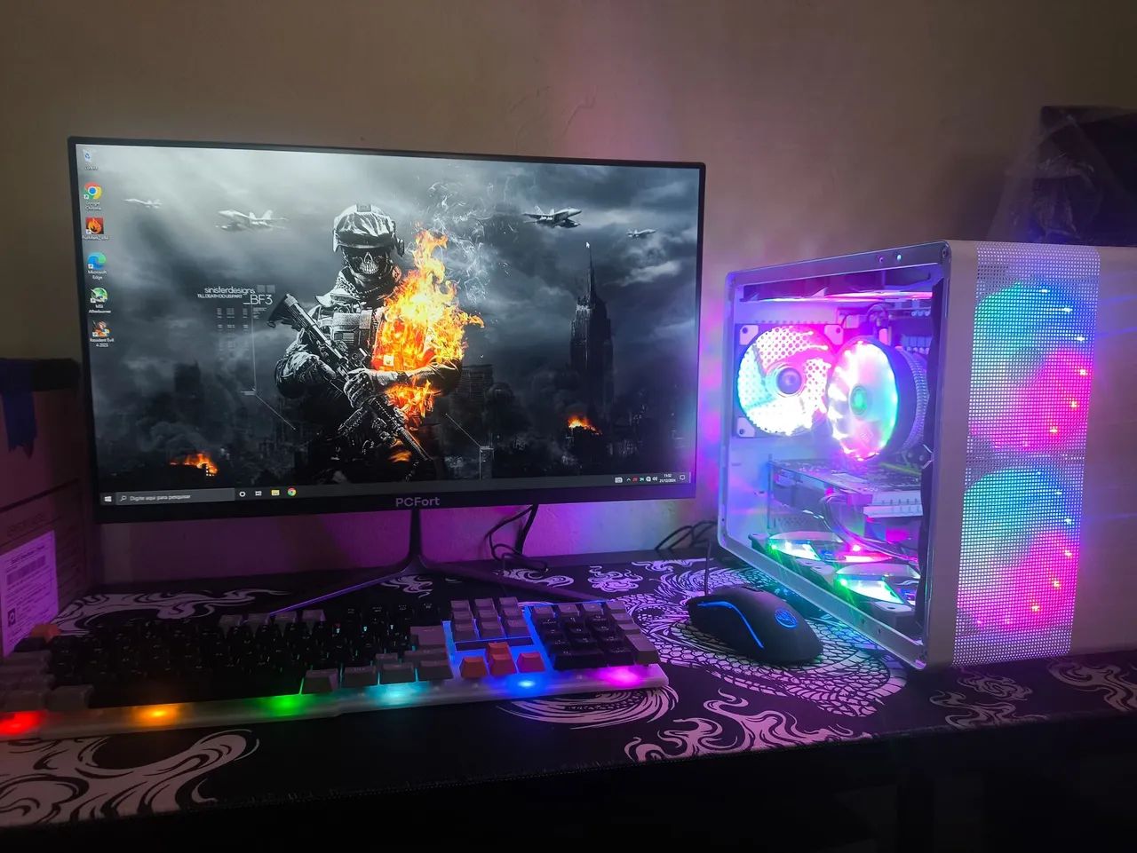 Pc Gamer Completo - 12x de 350 reais nos cartões  - Foto 2