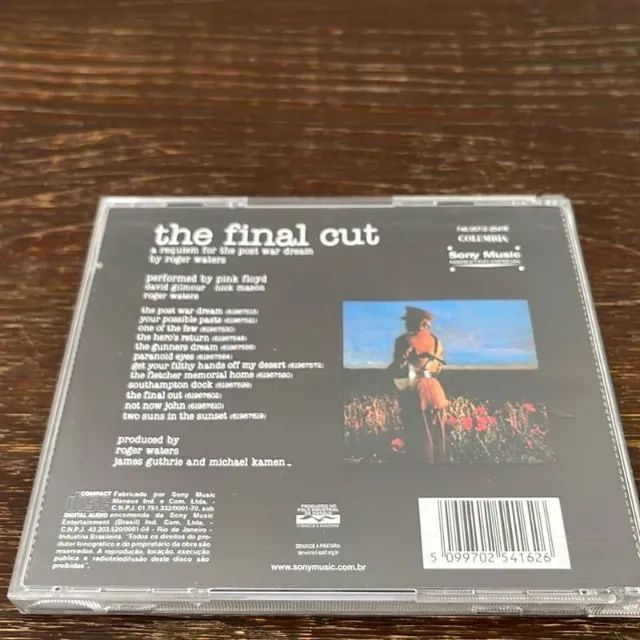 cd pink floyd - the final cut - Foto 5