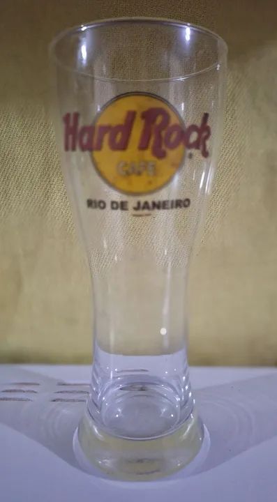 Copo Hard Rock Cafe Rio. 